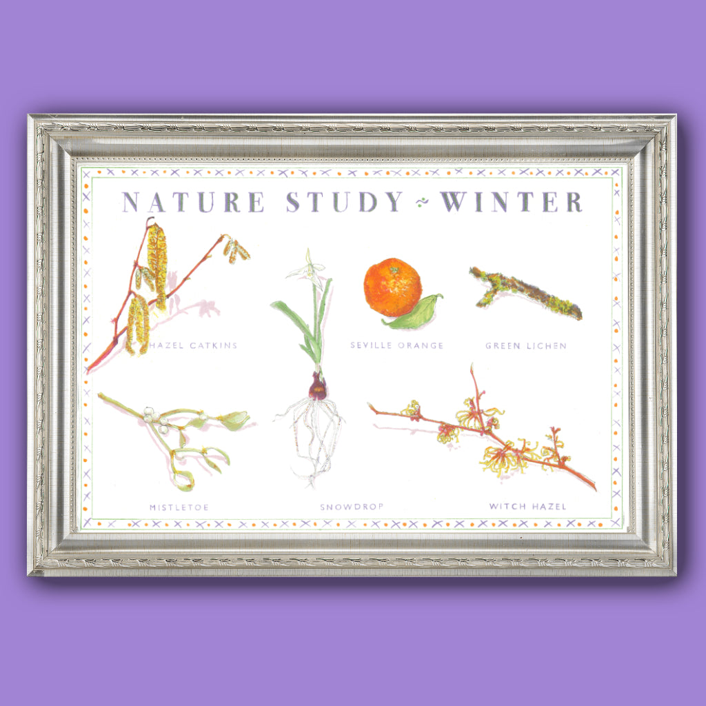 Nature Study - Winter - Silkscreen