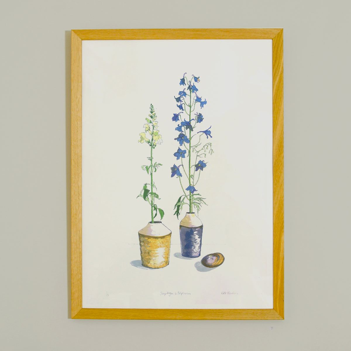 Snapdragon & Delphinium
