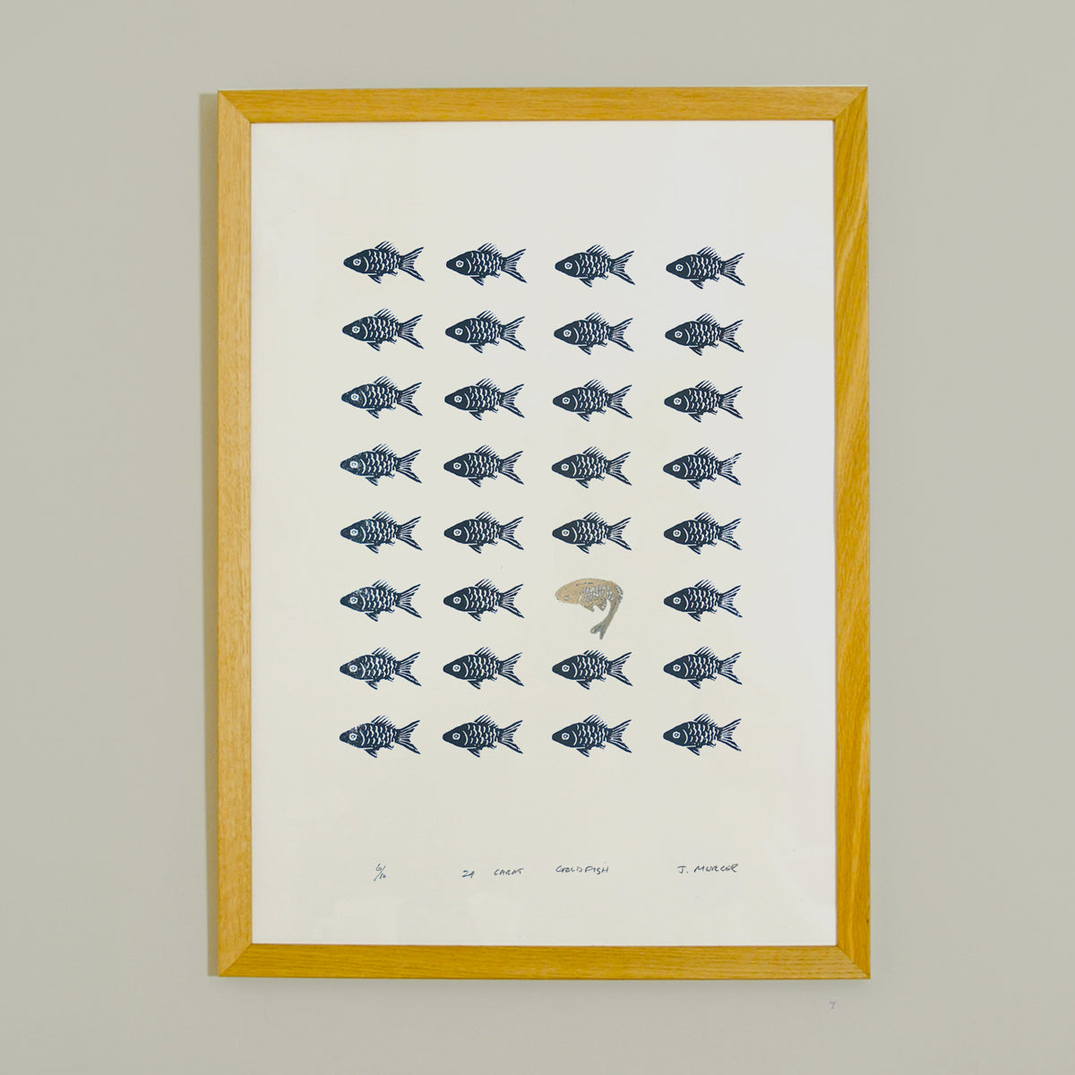 24 Carat Goldfish - Silkscreen