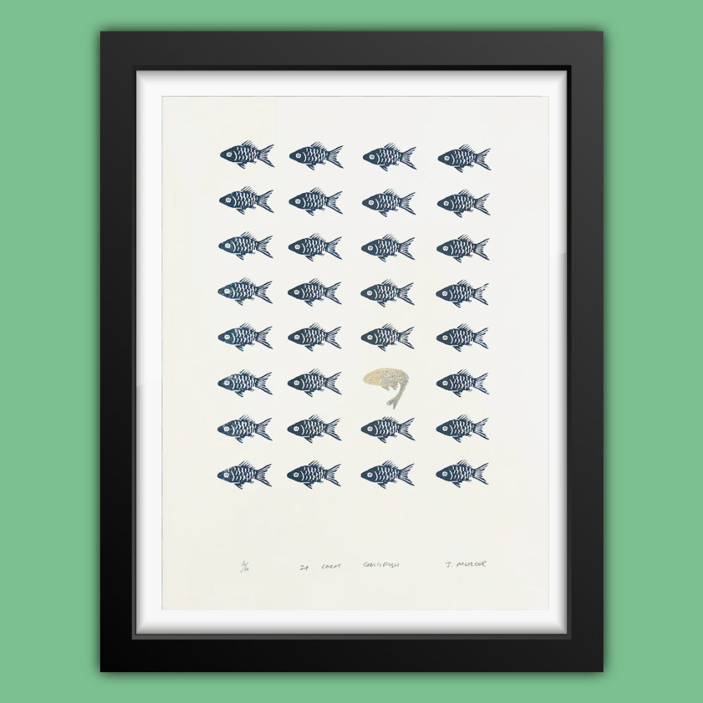 24 Carat Goldfish - Silkscreen