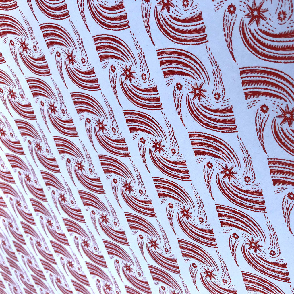 Comet Pattern Paper