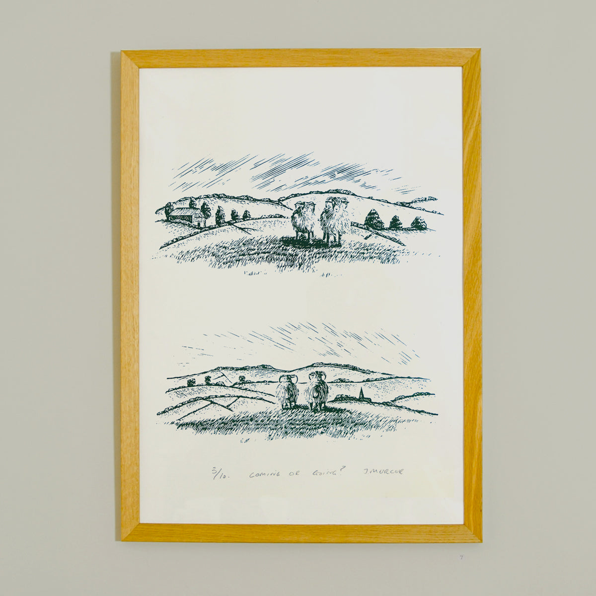 Coming or Going - Silkscreen