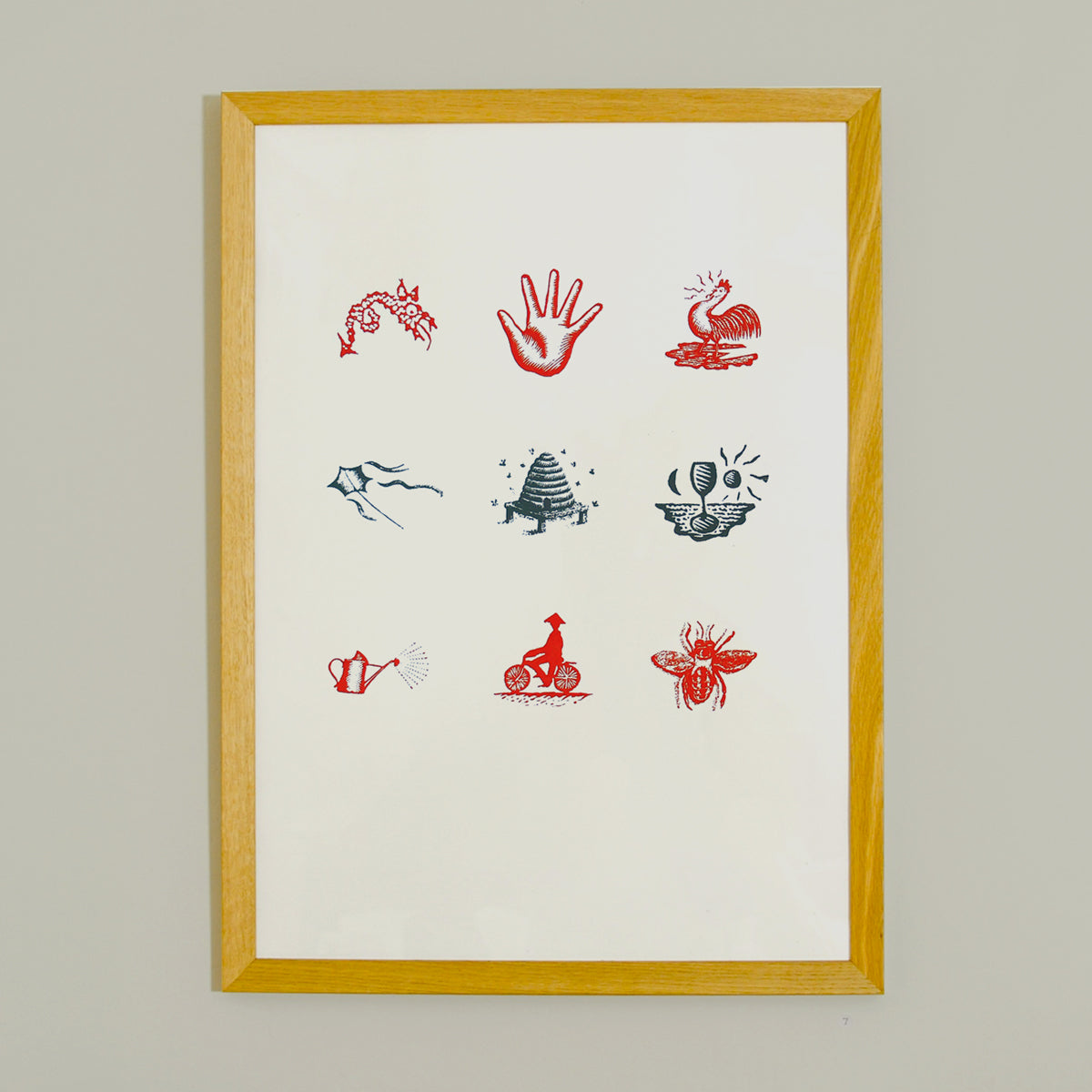 Nine Interesting Things - Silkscreen