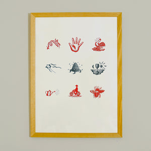 Nine Interesting Things - Silkscreen