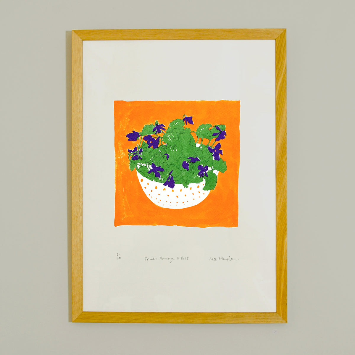 Triadic Harmony - Violets