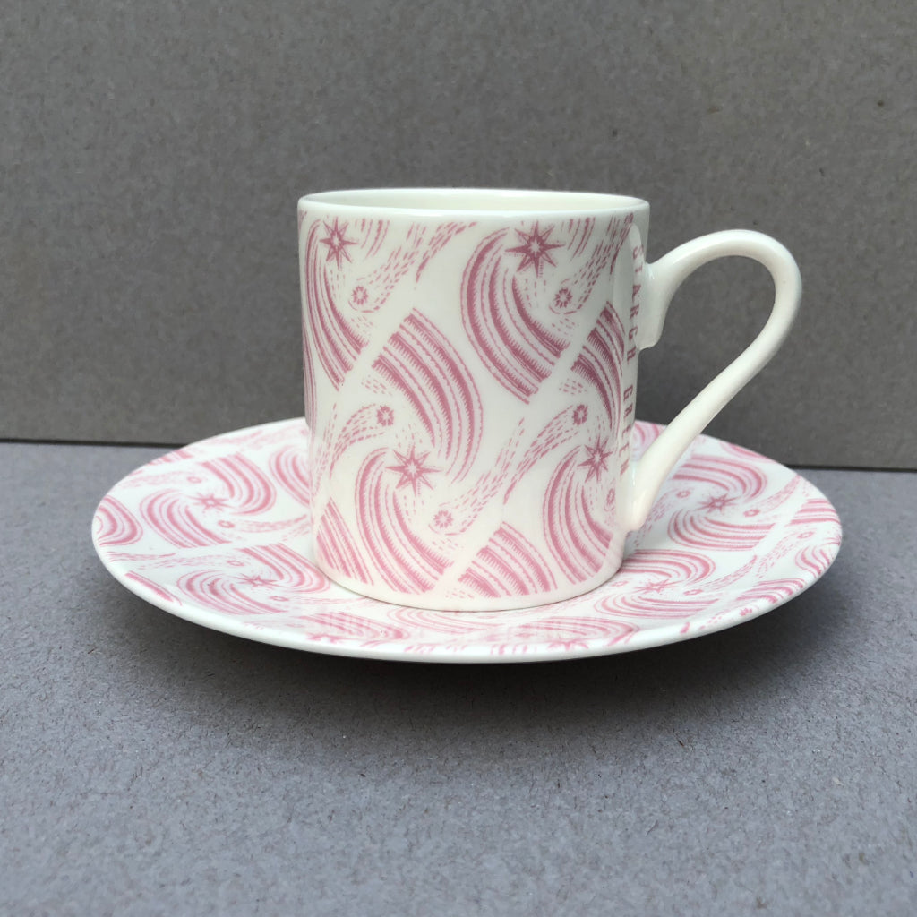 Comet Espresso Cup & Saucer