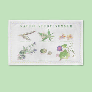 Nature Study - Summer -  Tea Towel