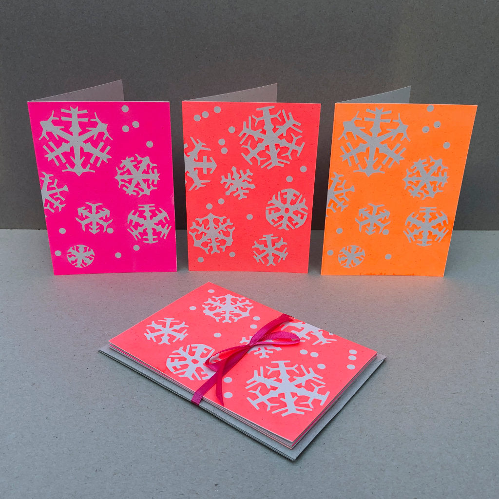 Snowflake Christmas Cards